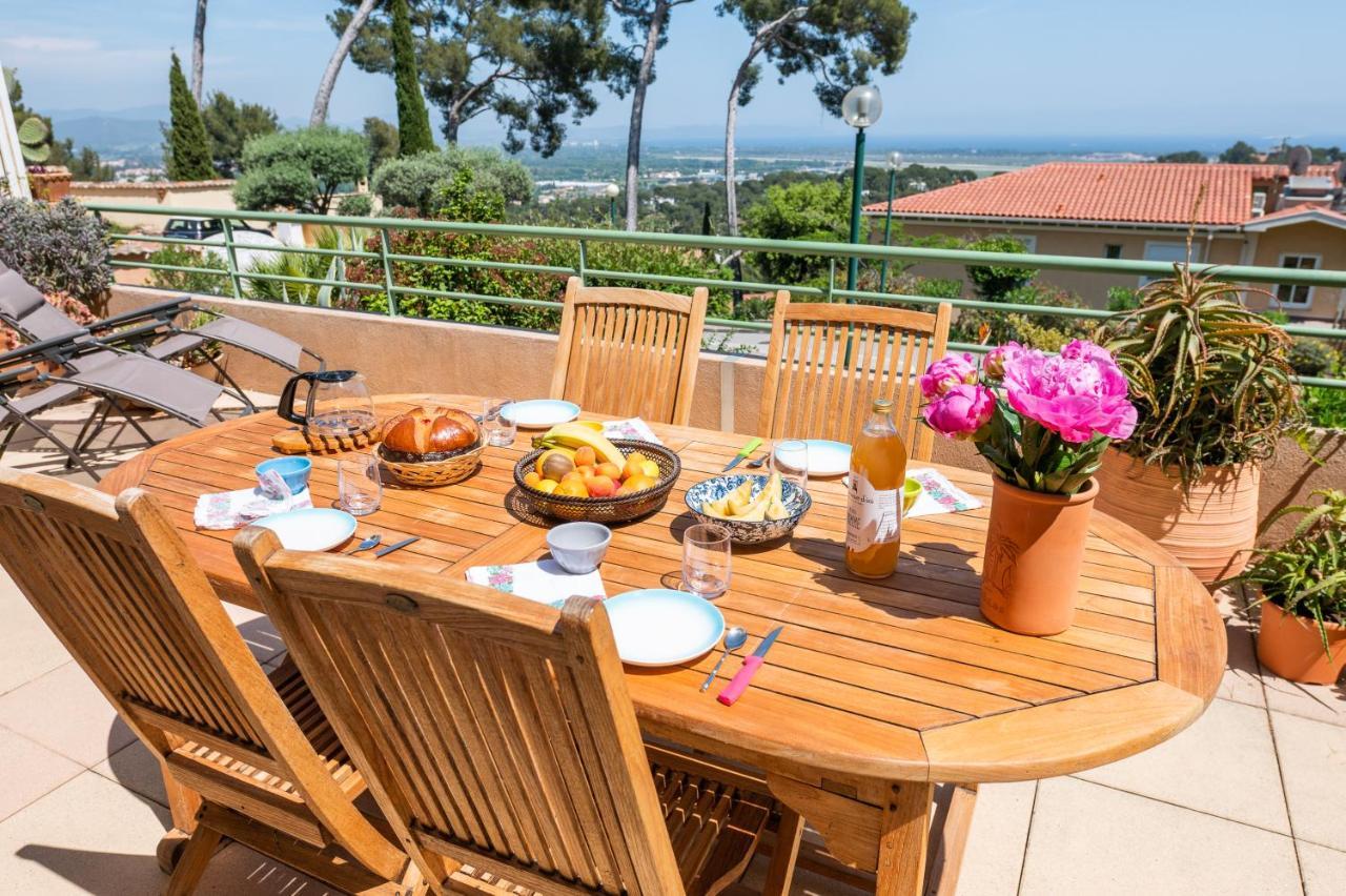 La Cle Vue Mer, Clim, Terrasse, Parking A Hyères المظهر الخارجي الصورة