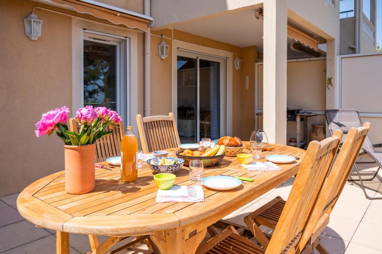 La Cle Vue Mer, Clim, Terrasse, Parking A Hyères المظهر الخارجي الصورة