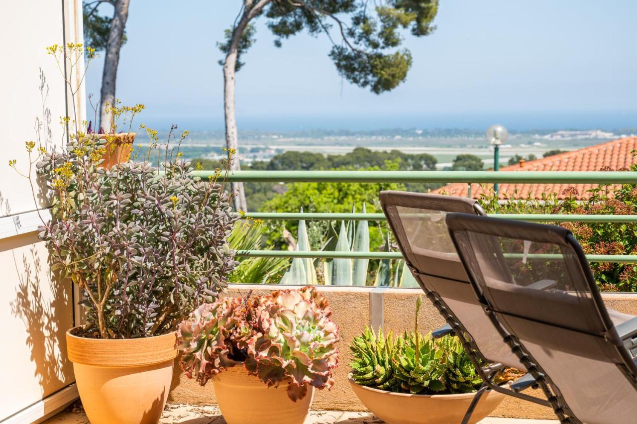 La Cle Vue Mer, Clim, Terrasse, Parking A Hyères المظهر الخارجي الصورة